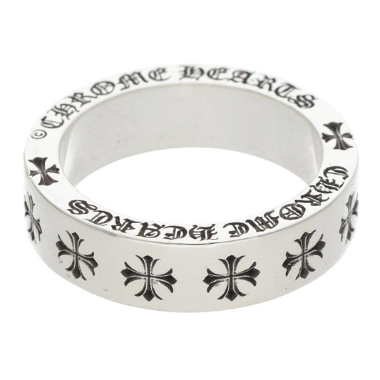 Chrome Hearts 6mm SPACER FOREVER Silver Ring Size ONE SIZE
