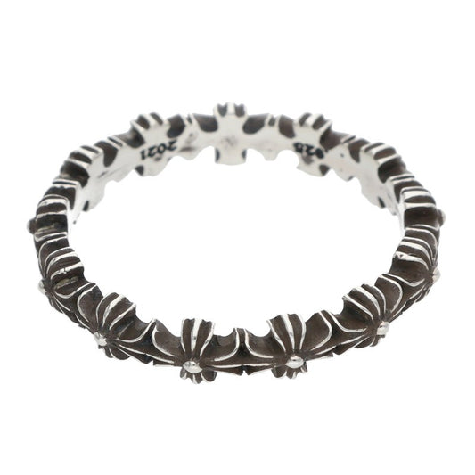 Chrome Hearts TINY E CH PLS BAND Silver Ring Size ONE SIZE