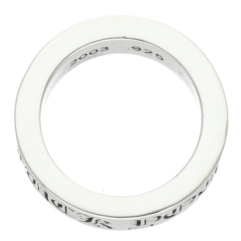 Chrome Hearts 6mm Spacer FUCKYOU Silver Ring Size ONE SIZE