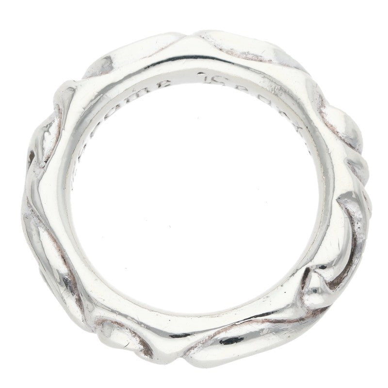 Chrome Hearts SCRL BAND Ring Size ONE SIZE