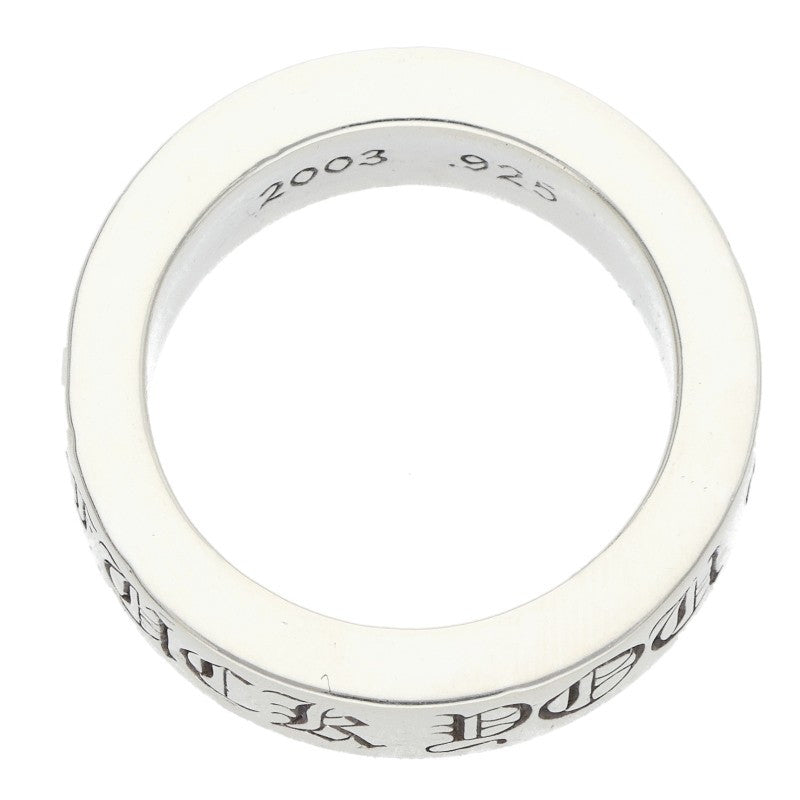 Chrome Hearts 6mm Spacer FUCKYOU Silver Ring Size ONE SIZE