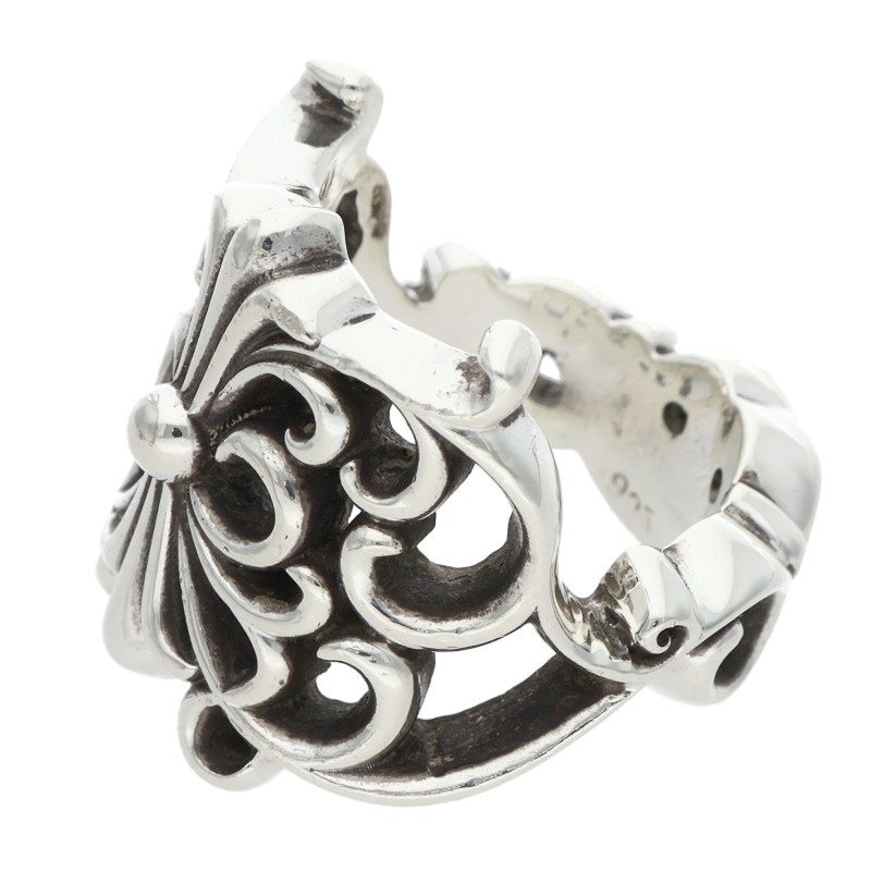 Chrome Hearts Butterfly Wrap Silver Ring Size US 5.5