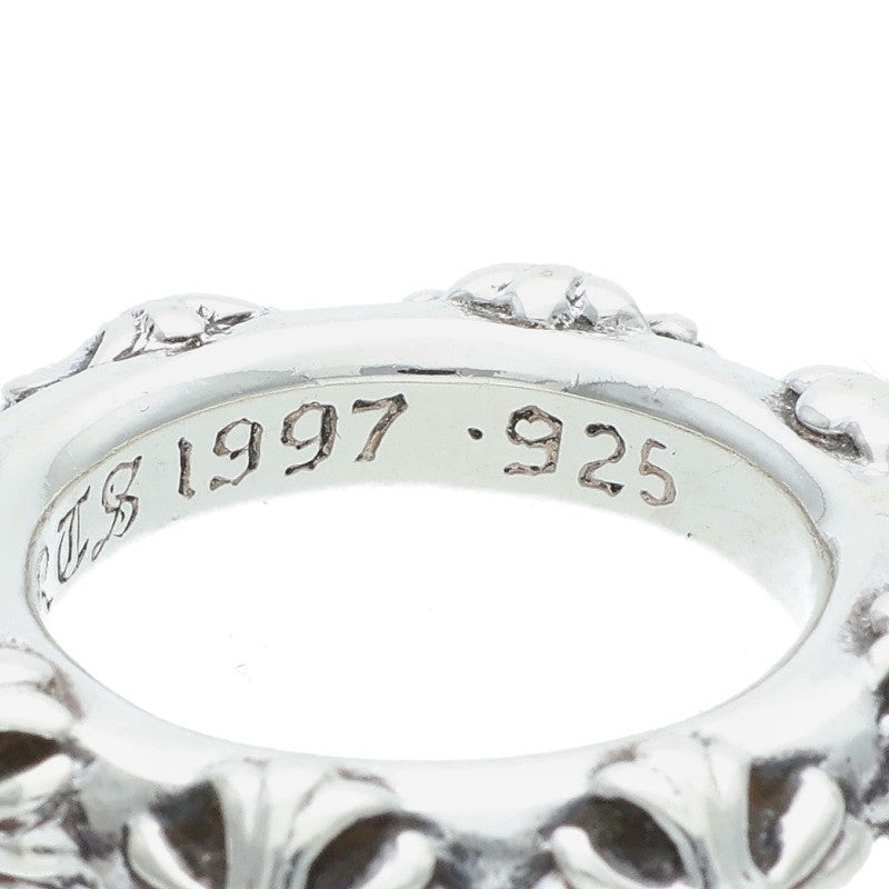 Chrome Hearts Cross Band Silver Ring Size ONE SIZE