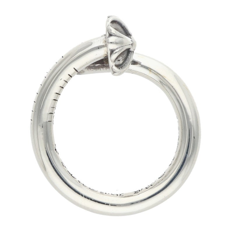 Chrome Hearts Nail CRS Ball Silver Ring Size ONE SIZE