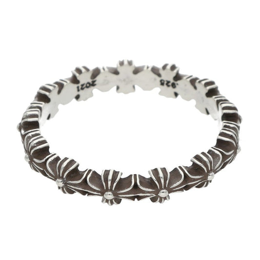 Chrome Hearts Tiny E CH Plus Band 925 Silver Size ONE SIZE