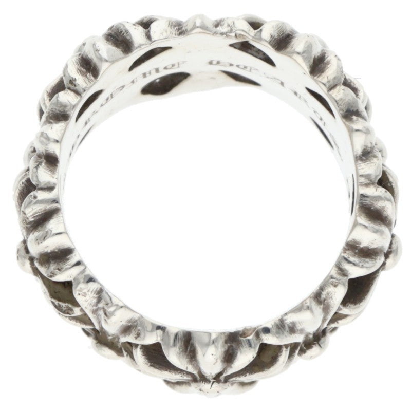 Chrome Hearts Cemetery Cross Silver Ring Size ONE SIZE
