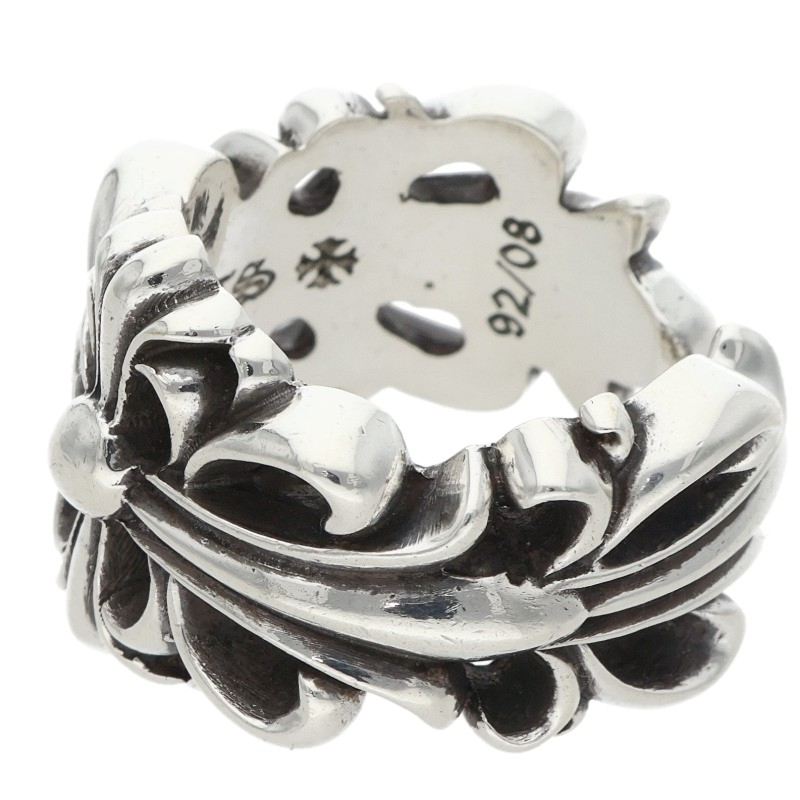 Chrome Hearts Double Floral Cross Ring Size ONE SIZE