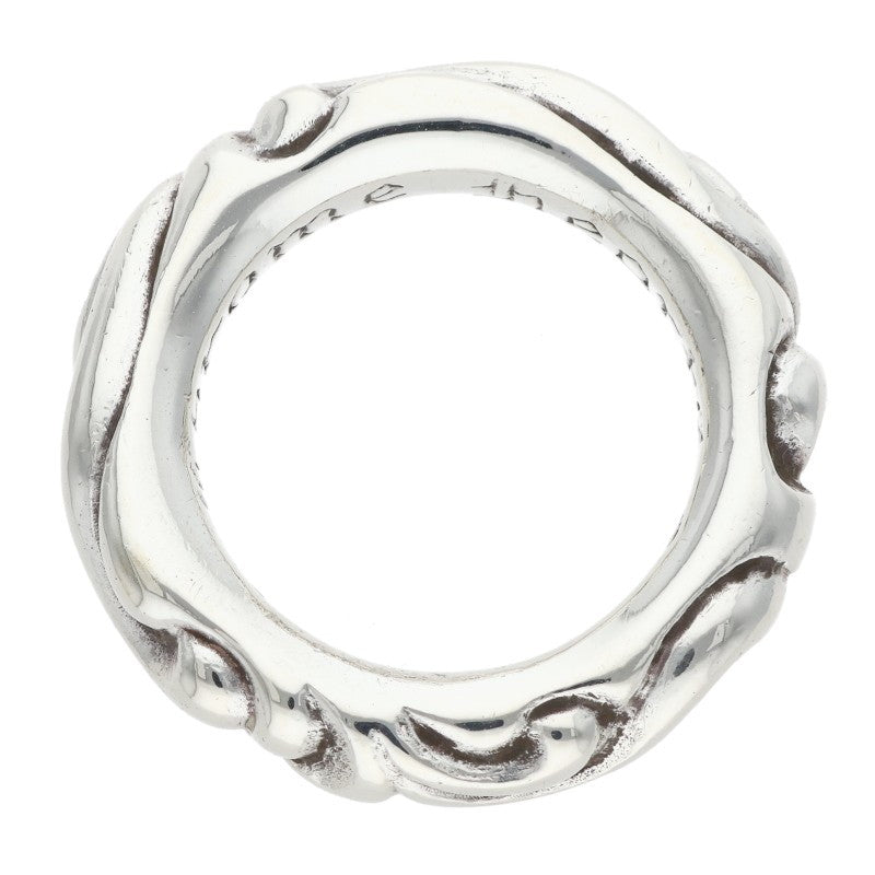 Chrome Hearts SCRL BAND Silver Ring Size ONE SIZE