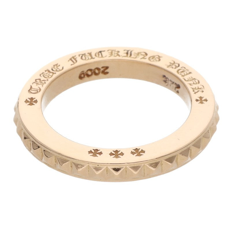 Chrome Hearts 22K TFP PNK JVI Gold Ring Size JP 8