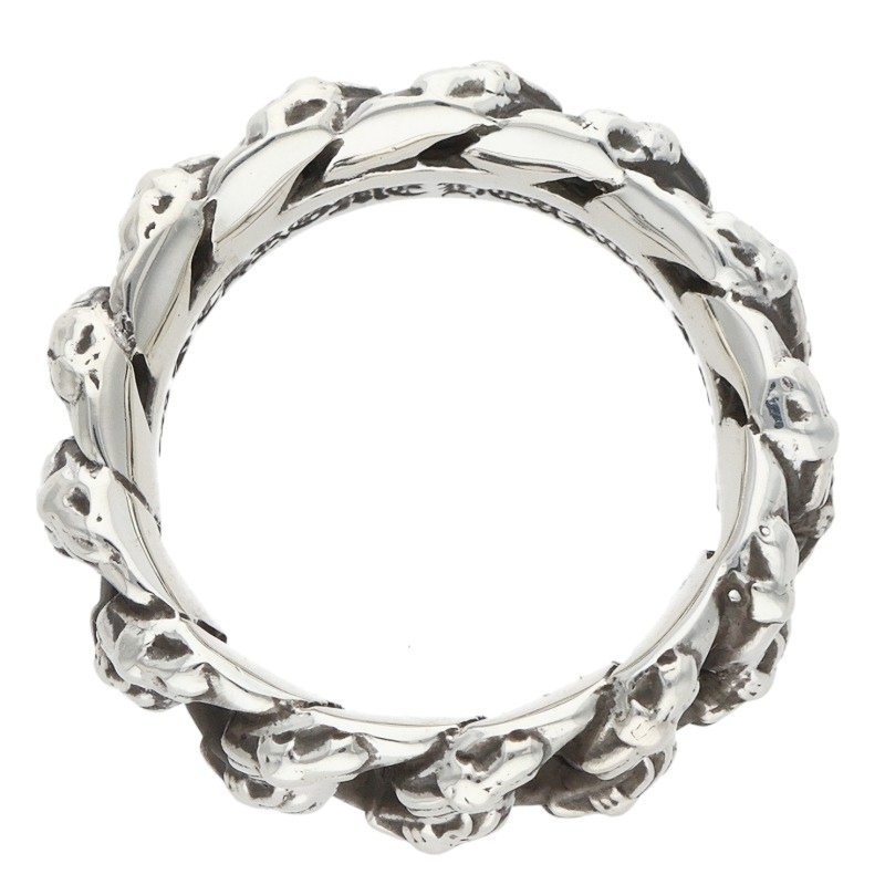 Chrome Hearts XTRA FANCY SML Silver Ring Size JP 8.5