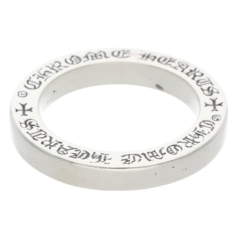 Chrome Hearts 3mm Spacer Plain Silver Ring Size JP 9.5