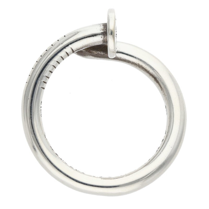 Chrome Hearts NAIL FLAT Silver Ring Size JP 20.5