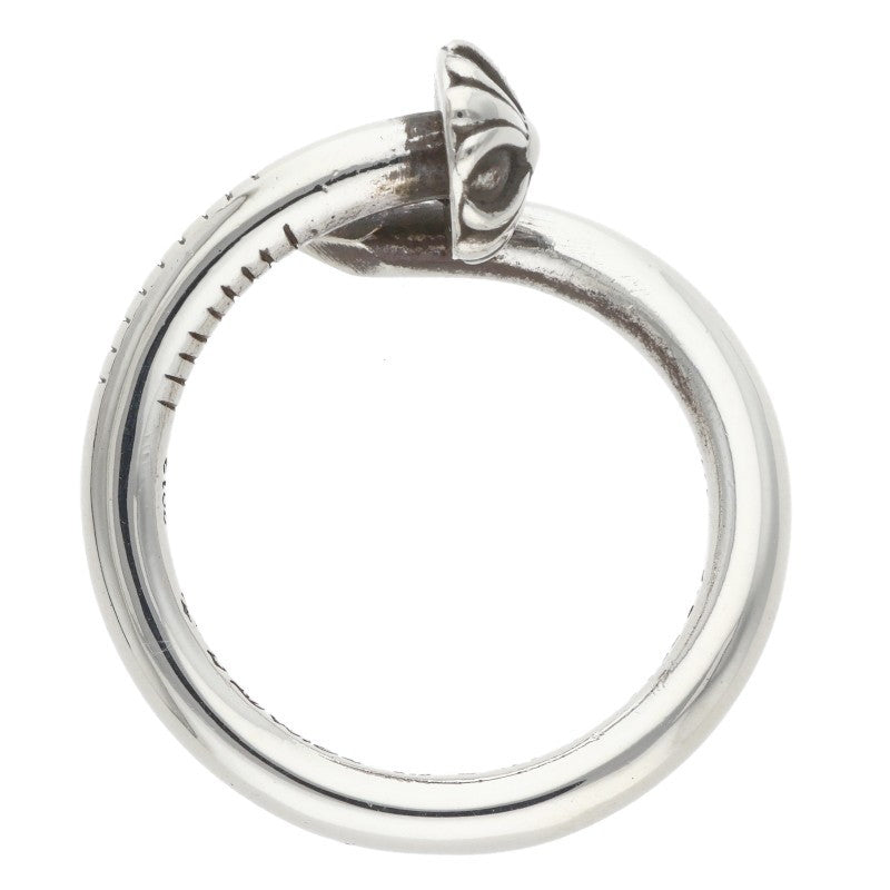Chrome Hearts NAIL CRSBALL Silver Ring Size JP 20.5