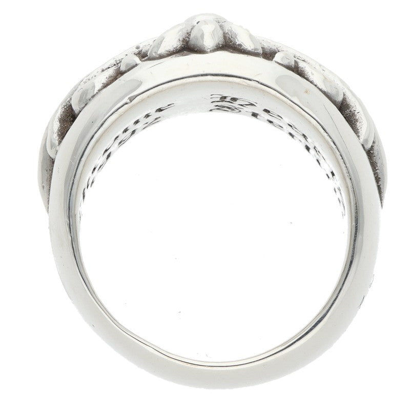 Chrome Hearts FLRL CRS Silver Ring Size ONE SIZE