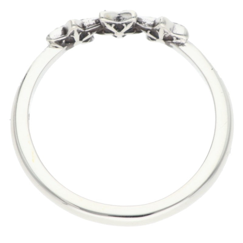 Chrome Hearts BUBBLEGUM 3 STAR Silver Ring Size JP 6