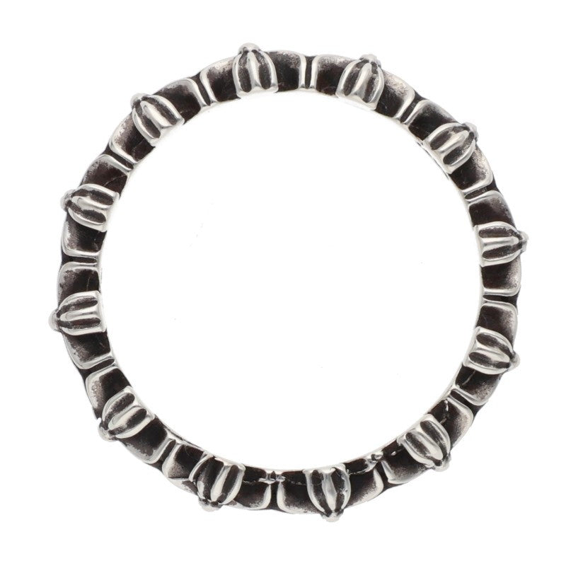 Chrome Hearts TINY E CH PLS BAND Silver Ring Size ONE SIZE