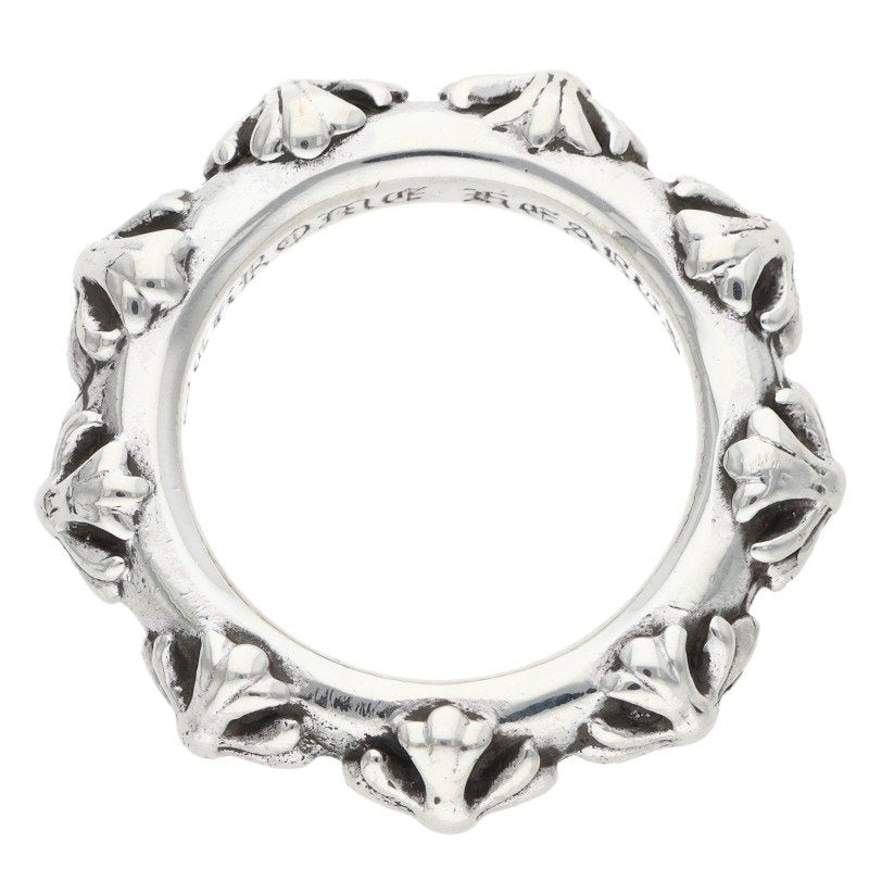 Chrome Hearts Cross Band Silver Ring Size ONE SIZE