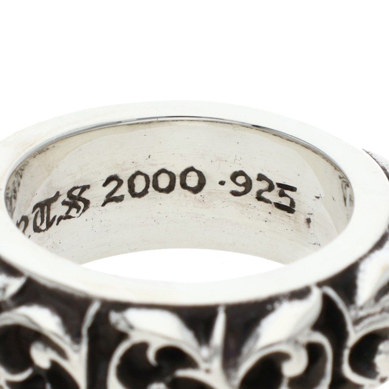 Chrome Hearts ETERNITY VINE BAND Silver Ring Size JP 7.5