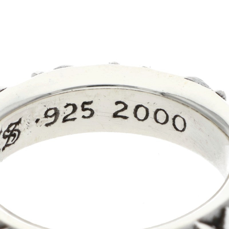 Chrome Hearts STAR BAND Silver Ring Size ONE SIZE