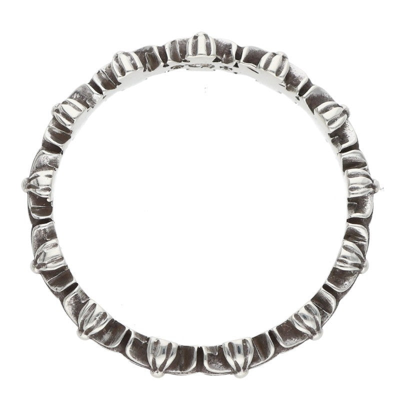 Chrome Hearts TINY E CH PLS BAND Silver Ring Size ONE SIZE