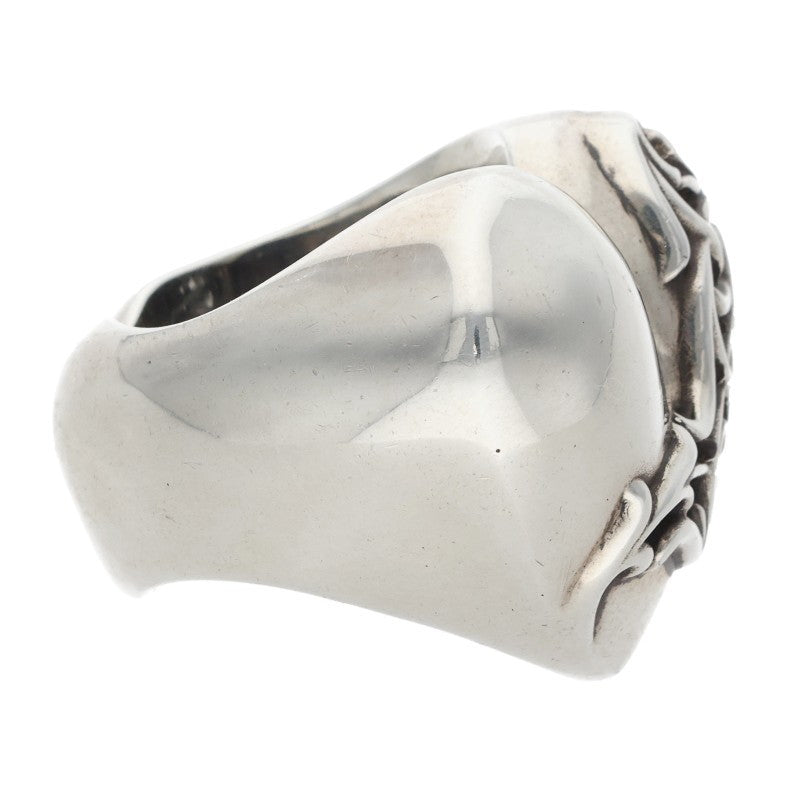 Chrome Hearts LARGE HEART Silver Ring Size ONE SIZE