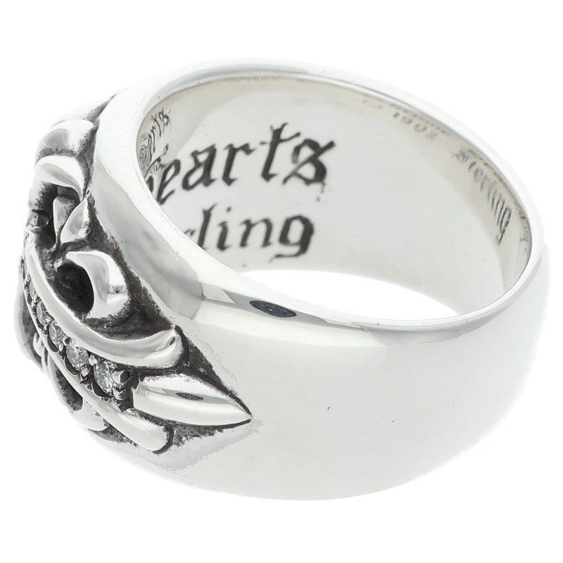 Chrome Hearts FLRL CRS Pave Diamond Silver Size ONE SIZE
