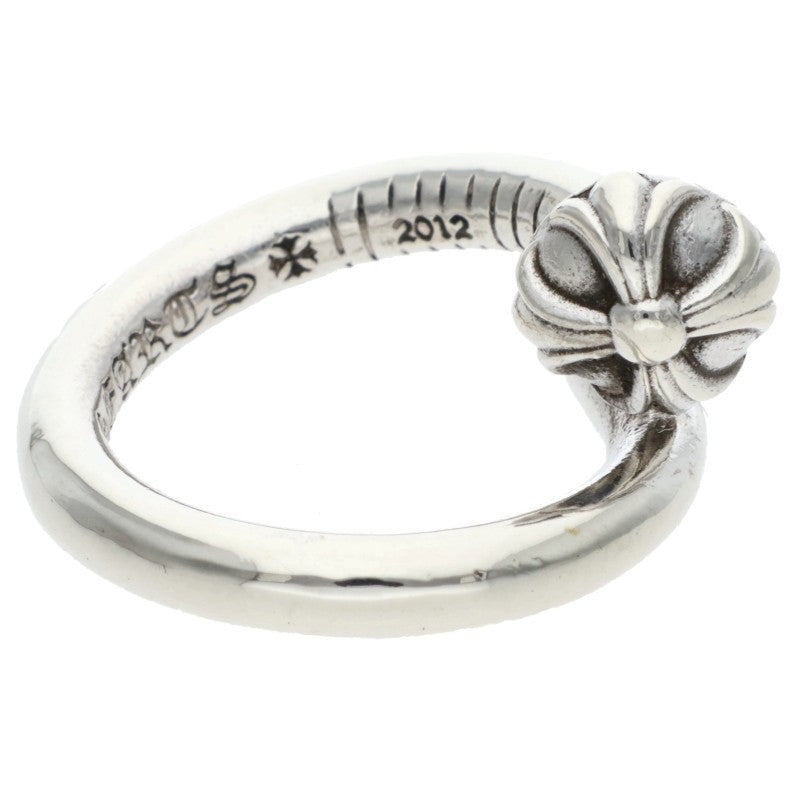 Chrome Hearts NAIL CRSBALL Silver Ring Size JP 6.5