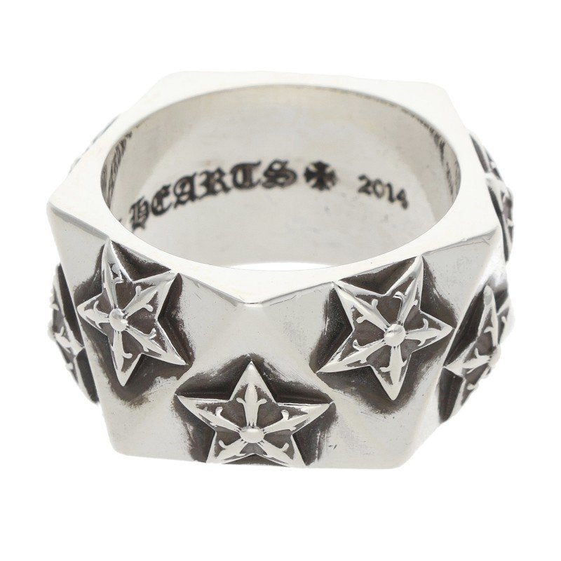 Chrome Hearts Pentagon Star Silver Ring Size ONE SIZE