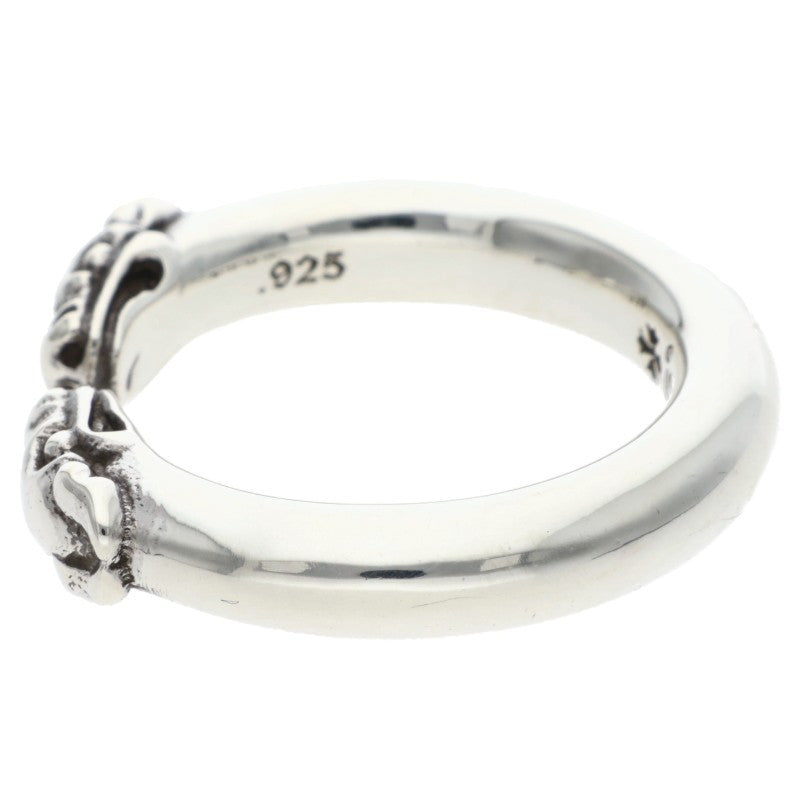 Chrome Hearts DOUBLE DOG Silver Ring Size ONE SIZE