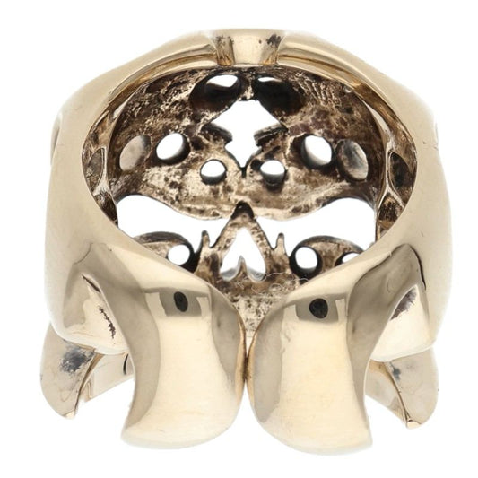 TENDERLOIN 8K Borneo Skull Gold Ring Size ONE SIZE
