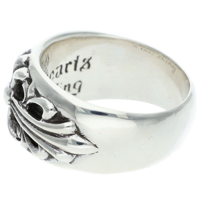 Chrome Hearts Floral Cross Silver Ring Size 21.5