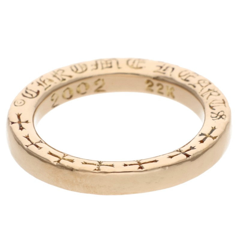 Chrome Hearts 22K Yellow Gold Ring Size ONE SIZE