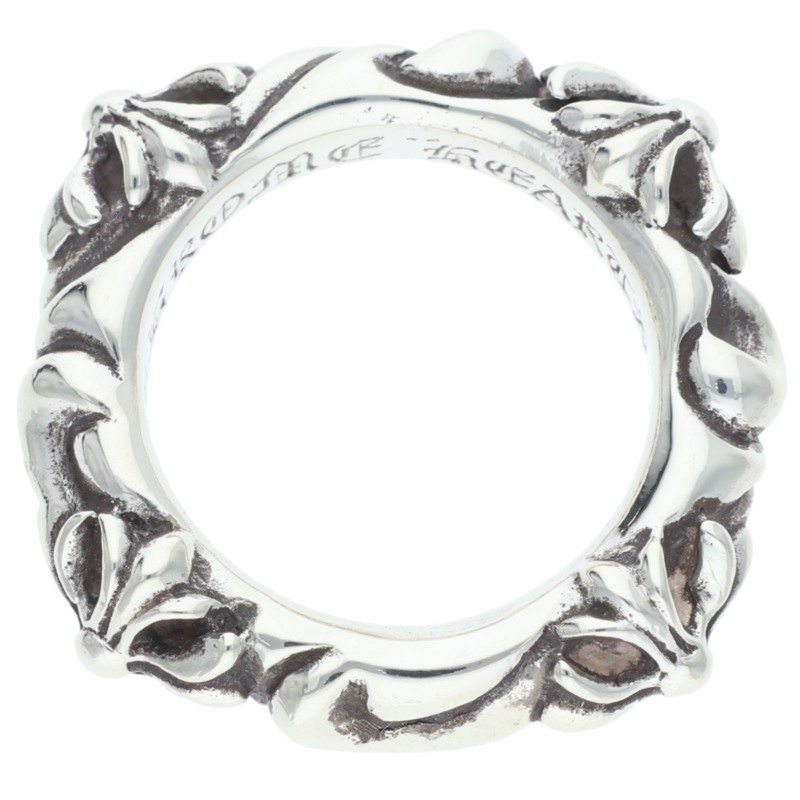 Chrome Hearts SBT BAND Silver Ring Size 6.5
