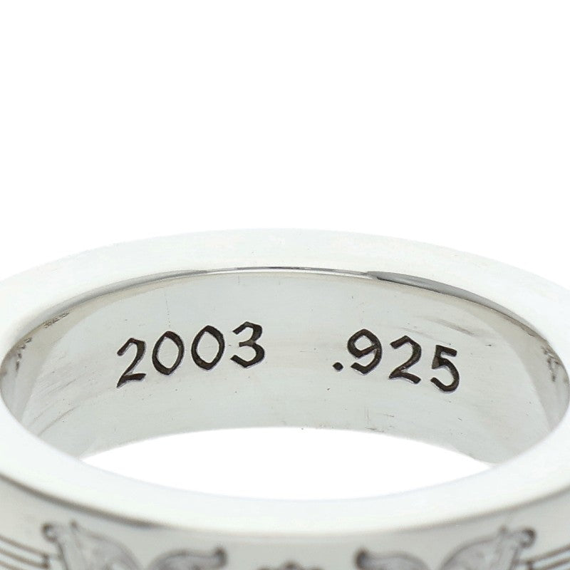 Chrome Hearts 6mm Spacer Dagger Silver Ring Size US 6