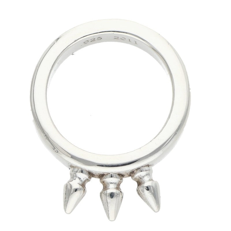 Chrome Hearts Baby Ball 3 Spike Silver Ring Size 1.5