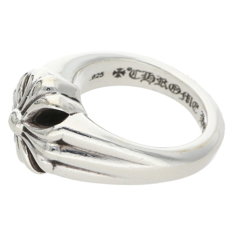 Chrome Hearts CUTOUT CH PLS SML Silver Ring Size US 7.5