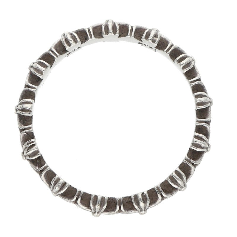 Chrome Hearts TINY E CH PLS BAND Silver Ring Size ONE SIZE