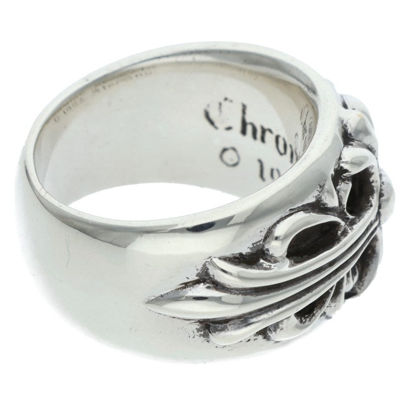 Chrome Hearts FLRL CRS Sterling Silver Ring Size US 6