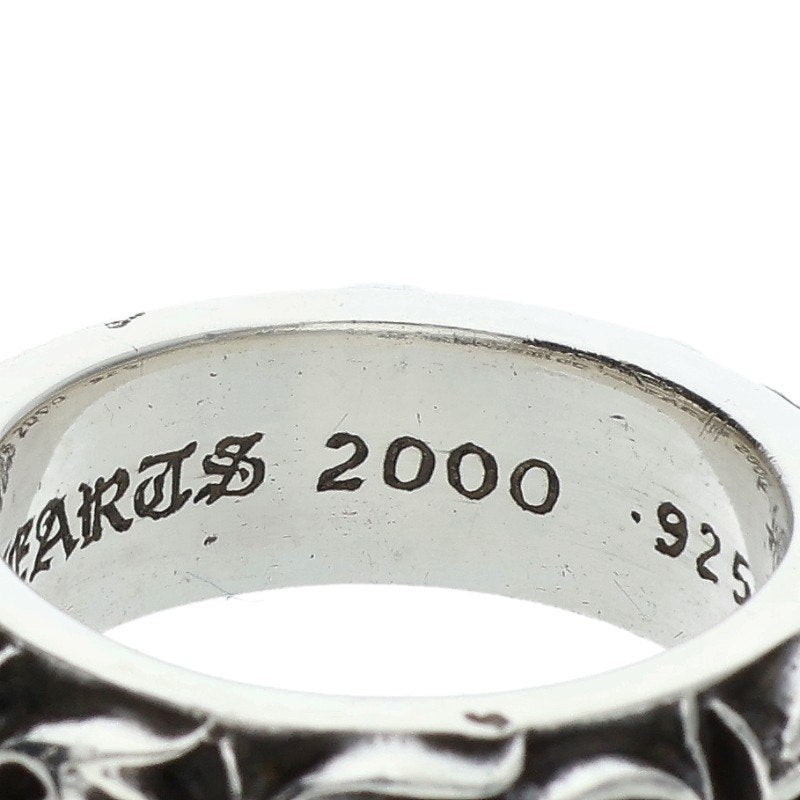 Chrome Hearts Eternity Vine Band Silver Ring Size US 8