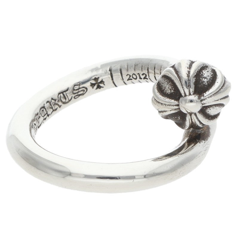 Chrome Hearts Nail Cross Ball Silver Ring Size 7.5