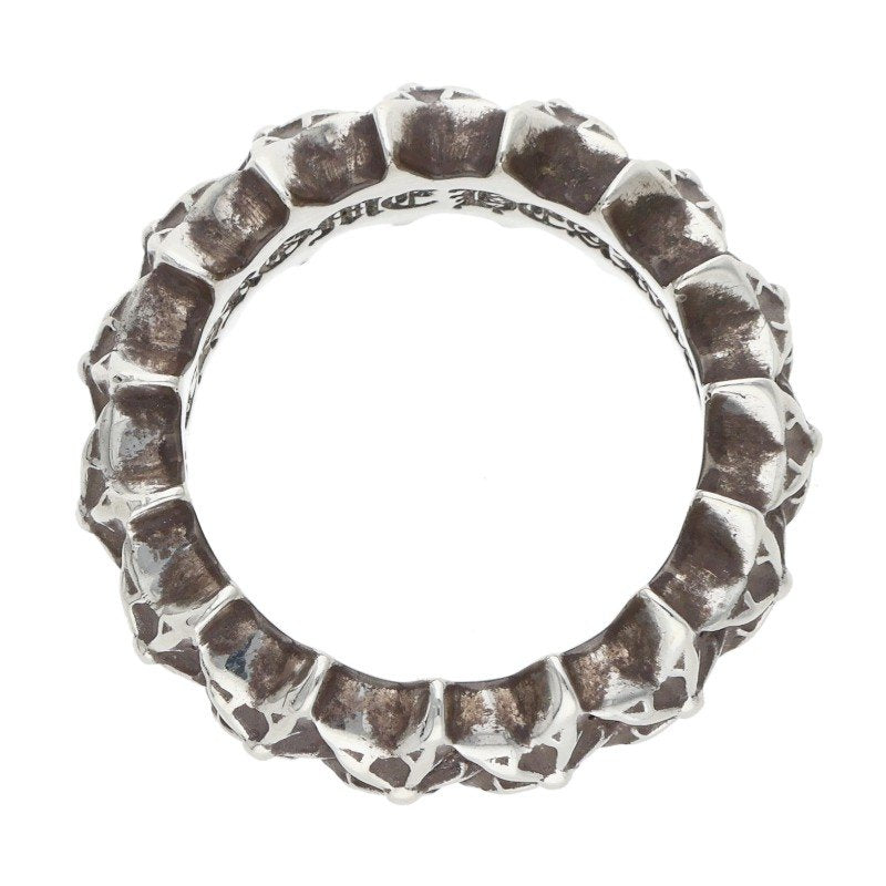 Chrome Hearts TNY STAR BAND Silver Ring Size US 3.5