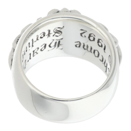 Chrome Hearts FLRL CRS Silver Ring Size ONE SIZE