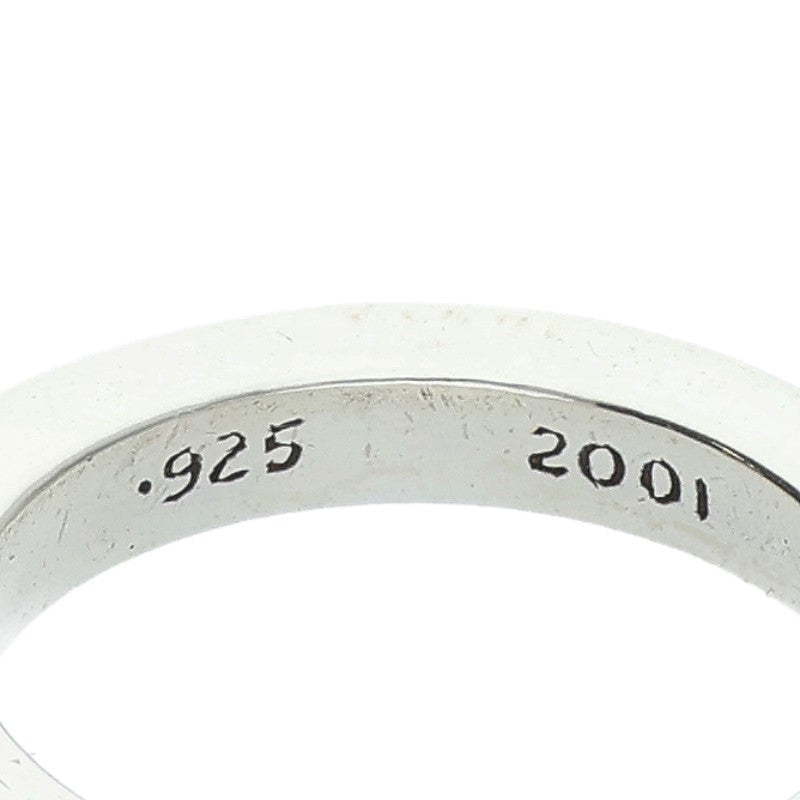 Chrome Hearts 3mm Spacer NYC Silver Ring Size US 8
