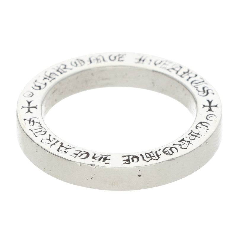 Chrome Hearts 3mm Spacer Plain Silver Ring Size US 6