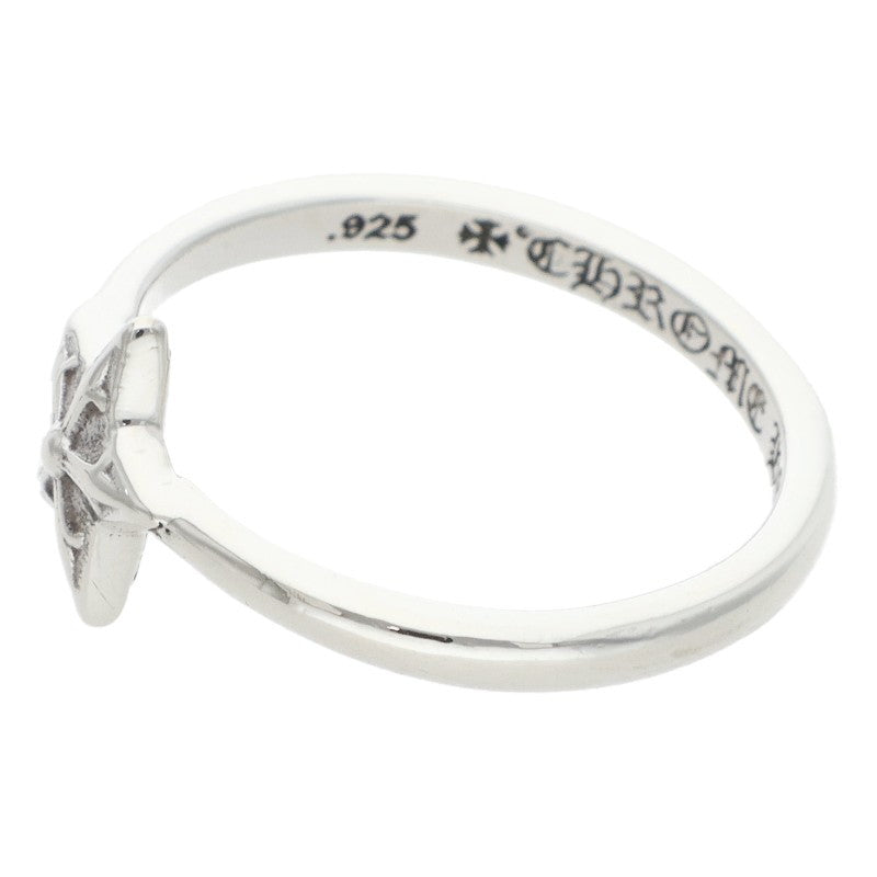 Chrome Hearts BUBBLGM STAR Silver Ring Size US 4