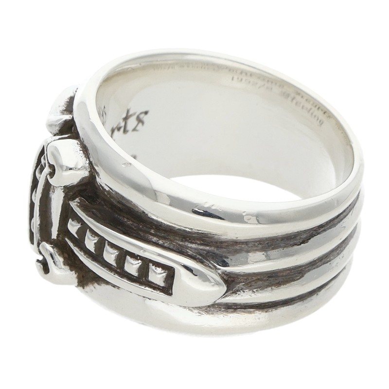 Chrome Hearts Dagger Sterling Silver Ring Size US 6