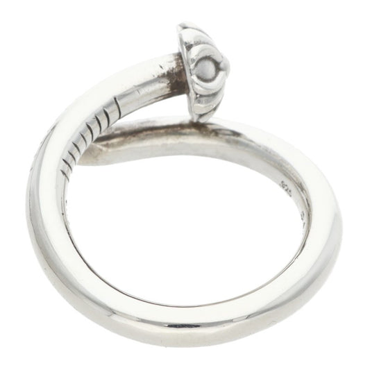 Chrome Hearts NAIL CRSBALL Silver Ring Size ONE SIZE