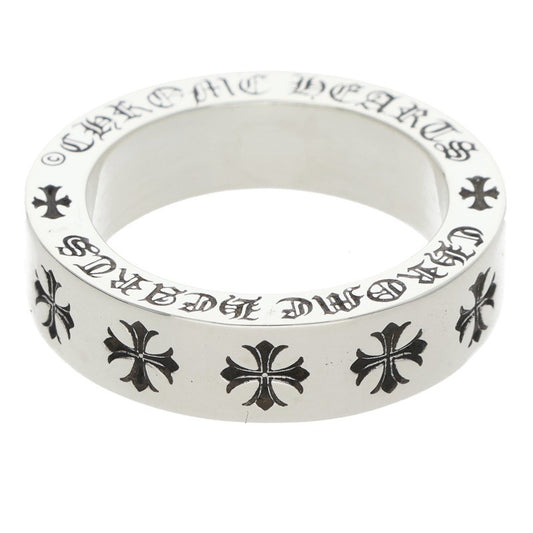 Chrome Hearts 6mm Spacer Forever Silver Ring Size 13.5