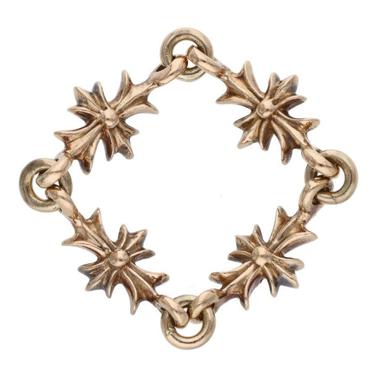 Chrome Hearts 22K Tiny ECH Plus Gold Ring Size ONE SIZE