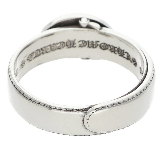 Chrome Hearts BELTED OVAL SML Silver Ring Size 21.5